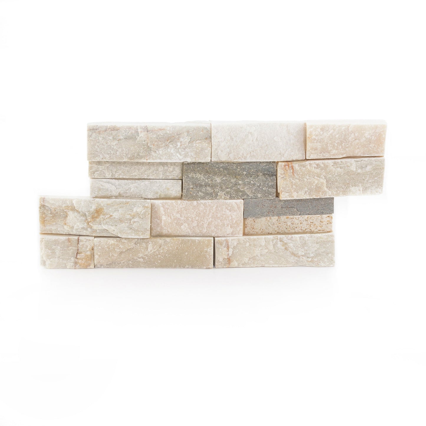Satori Desert Ledgestone 6-in x 12-in Natural Stone Look Wall Tile (0.48-sq. ft/ Piece)