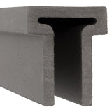 Trex Fencing 4-in x 7-in W x 8-ft L Winchester Grey Composite Fence Rail