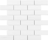 Satori Bianco Dolomite 12-in x 12-in Polished Natural Stone Marble Look Mosaic Wall Tile (0.97-sq. ft/ Piece)