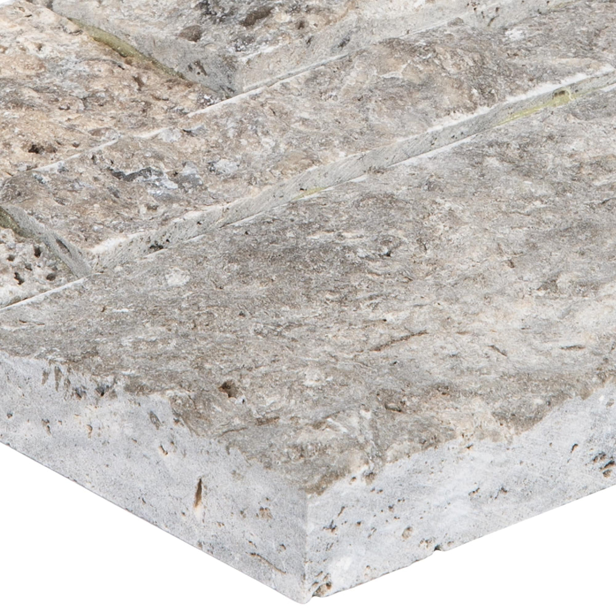 Satori Silver Crescent Ledgestone 6-in x 12-in Natural Stone Look Wall Tile (0.48-sq. ft/ Piece)