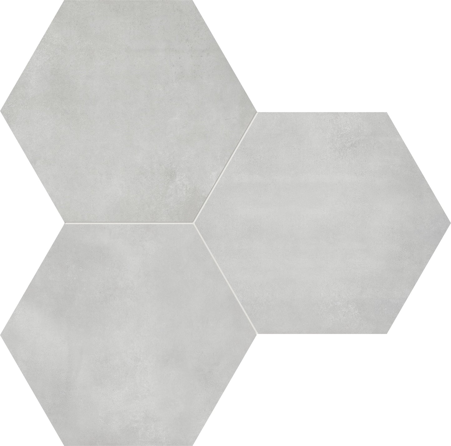 Satori Nouveau Greige 7-in x 8-in Matte Porcelain Encaustic Hexagon Floor and Wall Tile (0.28-sq. ft/ Piece)