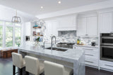 Satori Palissandro 12-in x 12-in Polished Natural Marble Brick Mosaic Wall Tile, Marble Look (0.97 sq ft per Piece)