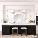 Hunter Briargrove 4-Light Satin Transitional Led Chandelier