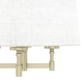 Hunter Briargrove 4-Light Satin Transitional Led Chandelier