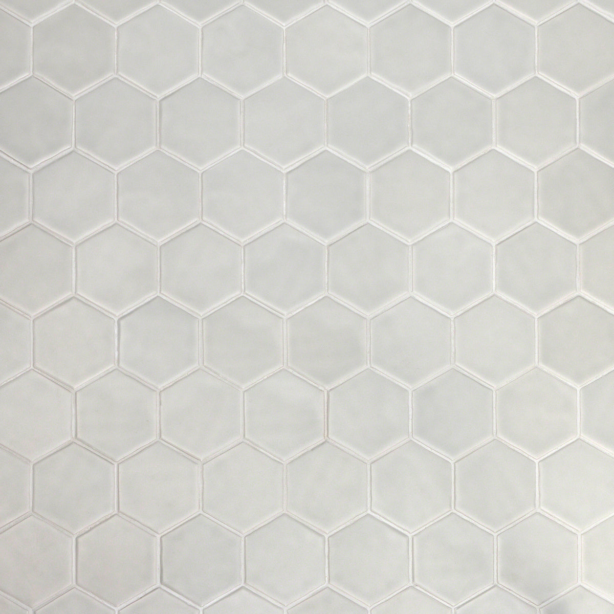 Artmore Tile Milton Gray 11-in x 12-in Matte Ceramic Cement look Hexagon Mosaic Floor and Wall Tile product image