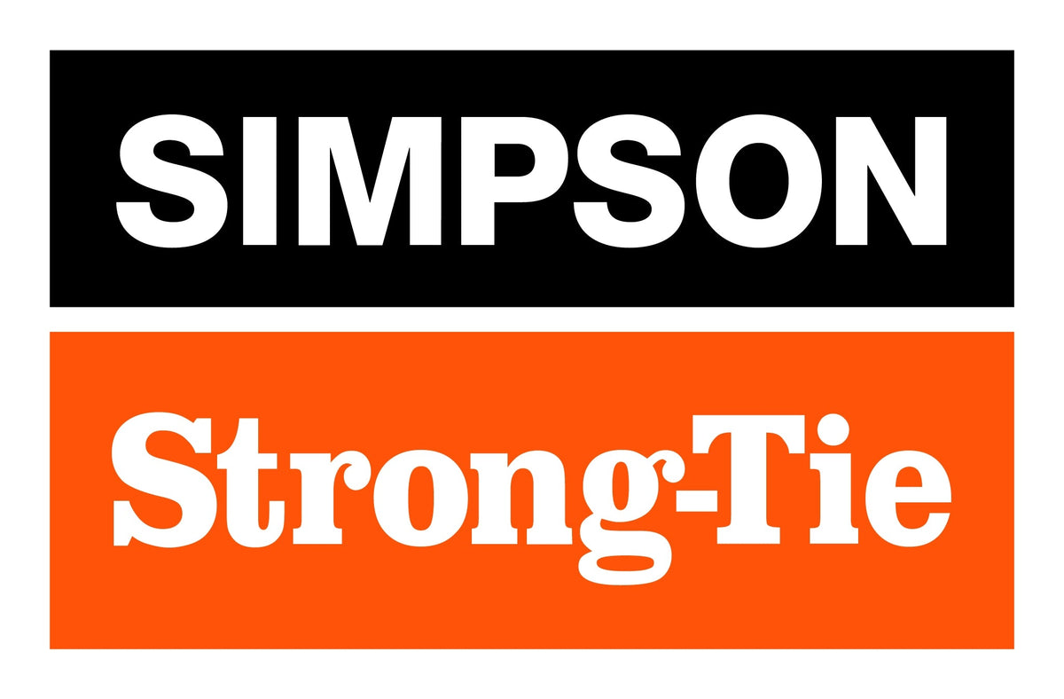 Simpson Strong-Tie 2.875-in x 3-in Rigid Tie Zmax Galvanized with Black Powder Coat Steel Rail Bracket