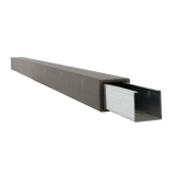 Trex Fencing Seclusions 0.3-ft H x 0.3-ft W Silver Residential Composite Fence Gate