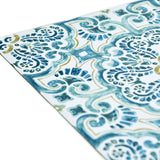 FloorPops Fontaine 12-in x 12-in Blue Peel and Stick Vinyl Floor Tile, 20-Pack (20-sq ft)