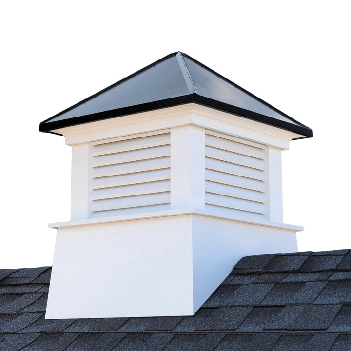 Good Directions Manchester 26-in x 32-in Black Vinyl Cupola with Aluminum Roof