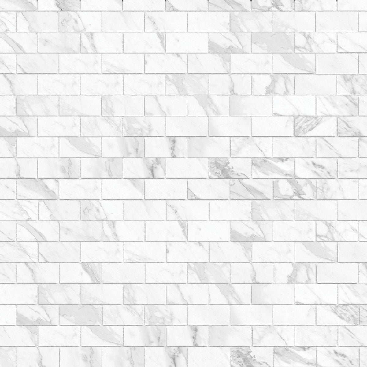 Satori Regent Carrara 10-in x 11-in Matte Porcelain Marble Look Mosaic Floor and Wall Tile (0.75-sq. ft/ Piece)