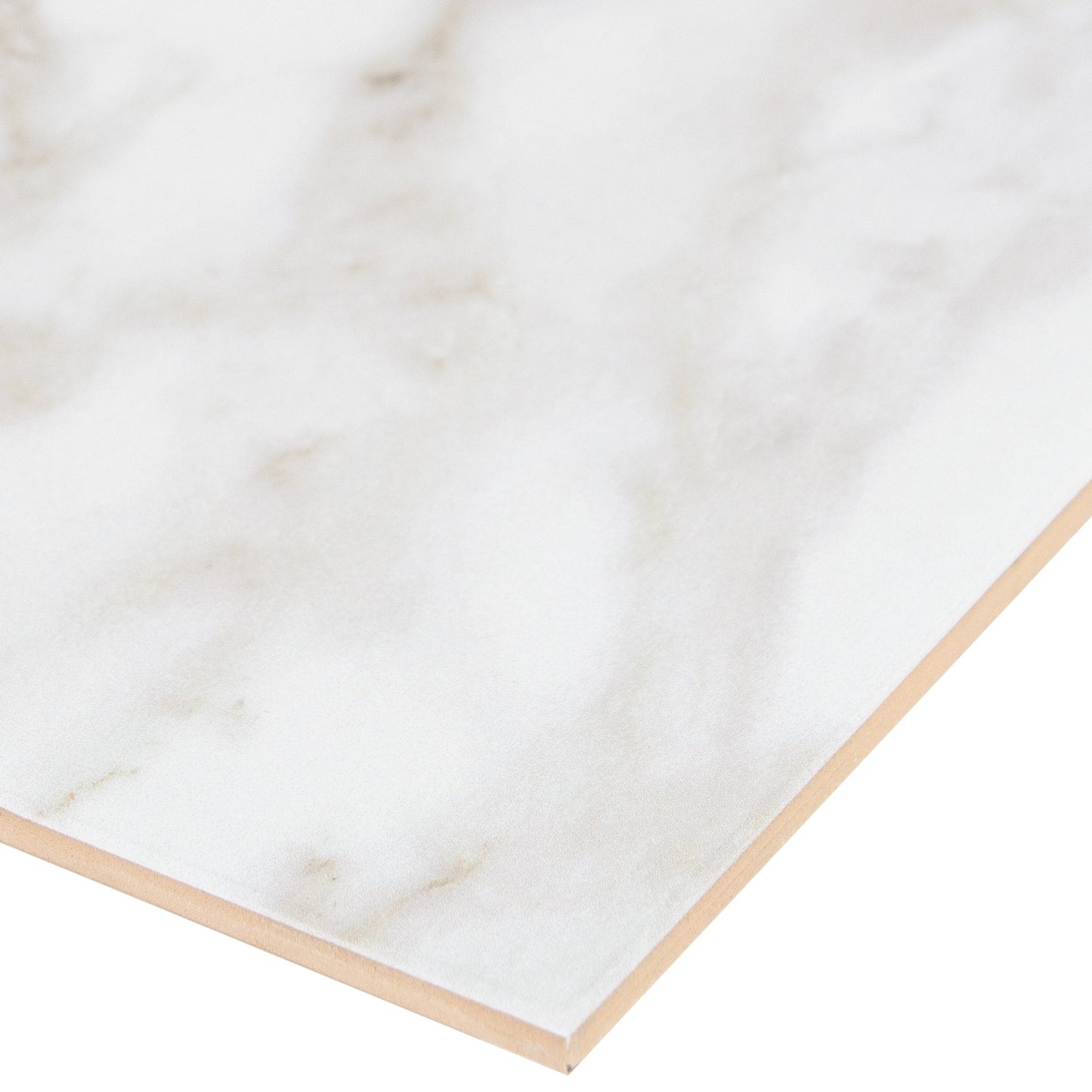 Satori Regent Calacatta 8-in x 16-in Glossy Ceramic Marble Look Wall Tile (0.86-sq. ft/ Piece)
