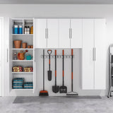 Prepac HangUps 24-in W x 72-in H Wood Composite White Wall-mount Utility Storage Cabinet