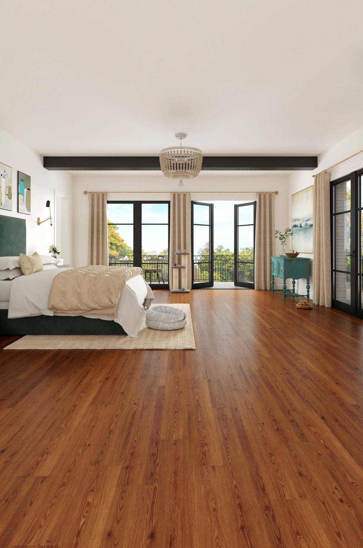 STAINMASTER PetProtect Honeycomb 7-mm x 7-in W x 48-in L Waterproof Interlocking Luxury Vinyl Plank Flooring (18.57-sq ft/case)