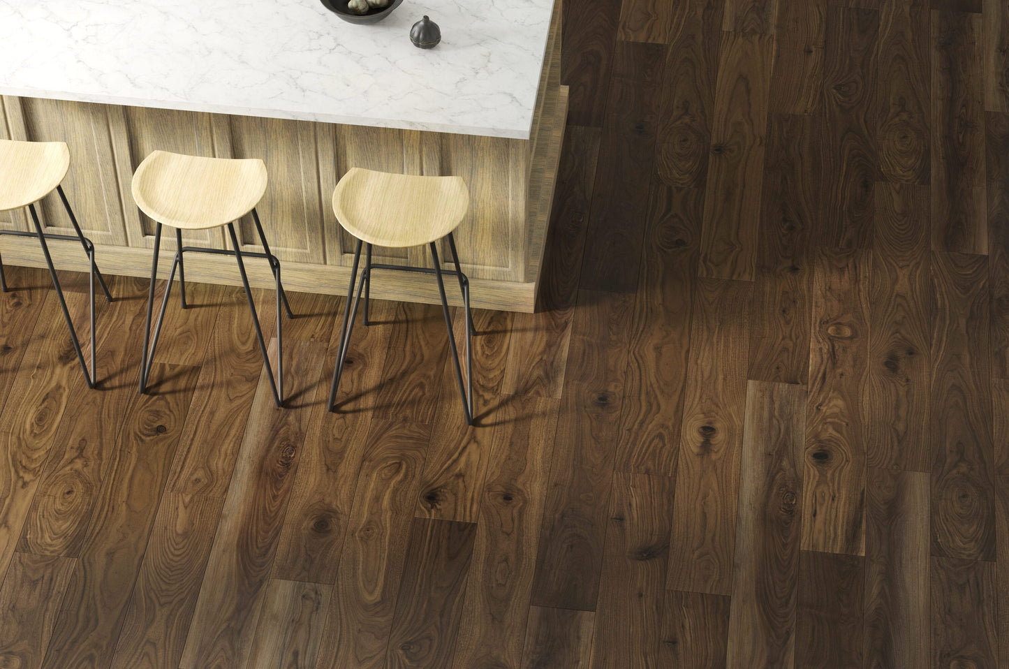 STAINMASTER Highland Walnut 6-mm T x 7-in W x 48-in L Waterproof Interlocking Luxury Vinyl Plank Flooring (18.782-sq ft/case)