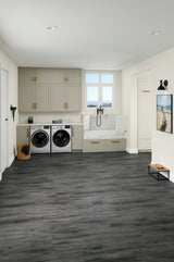 STAINMASTER PetProtect Obsidian Brown 7-mm x 7-in W x 48-in L Waterproof Interlocking Luxury Vinyl Plank Flooring (18.57-sq ft/case)