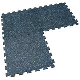 Goodyear Rubber Flooring 20-in W x 20-in L x 0.24-in T Interlocking Rubber Gym Floor Tile (88.89-sq ft) (32-Pack)