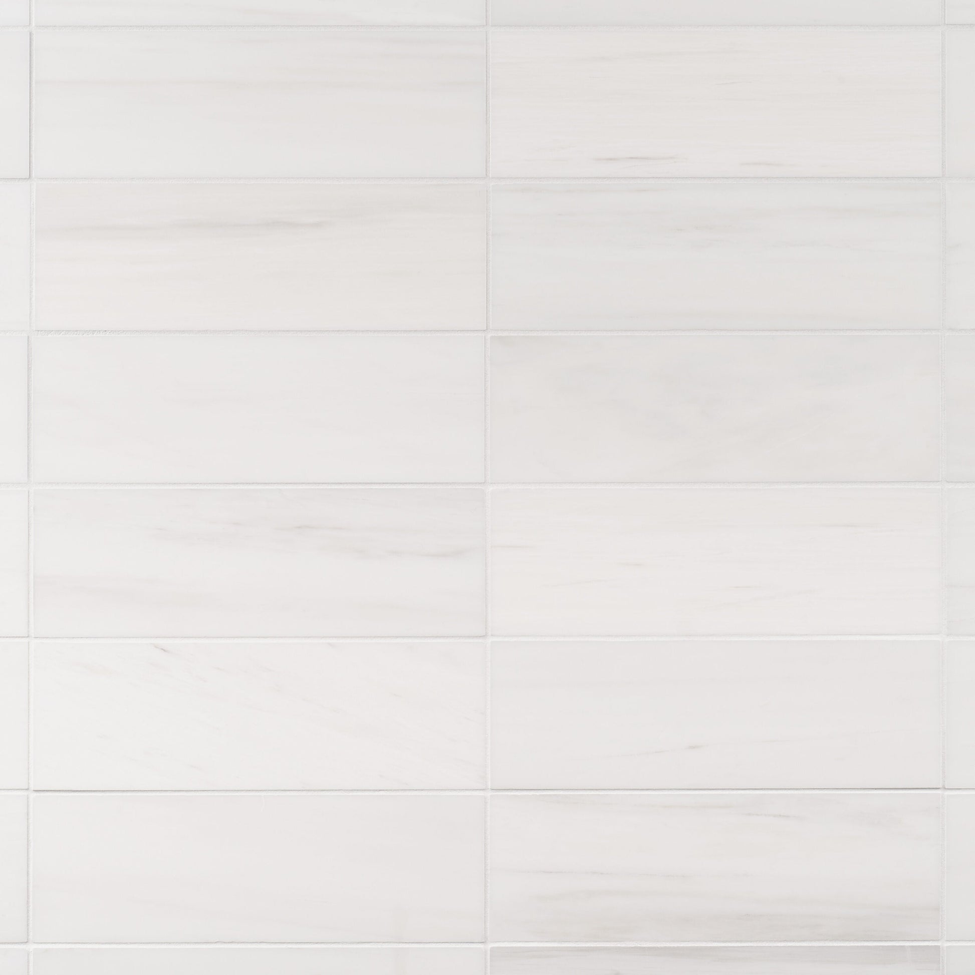 Artmore Tile Bianco Dolomite White 4-in x 12-in Honed Natural stone Marble Marble look Floor and Wall Tile product image