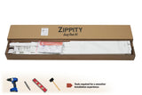 Zippity Outdoor Products Madison 2.5-ft H x 5-ft W White Vinyl Scallop Fence Gate Kit (Unassembled)