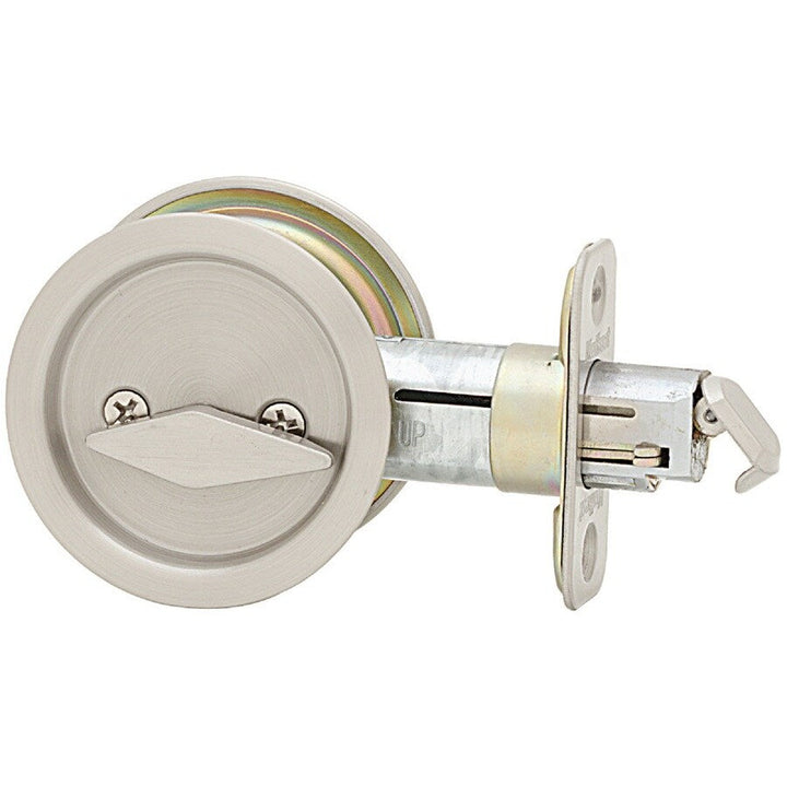 Kwikset 2.125-in Satin Nickel Pocket Door Pull