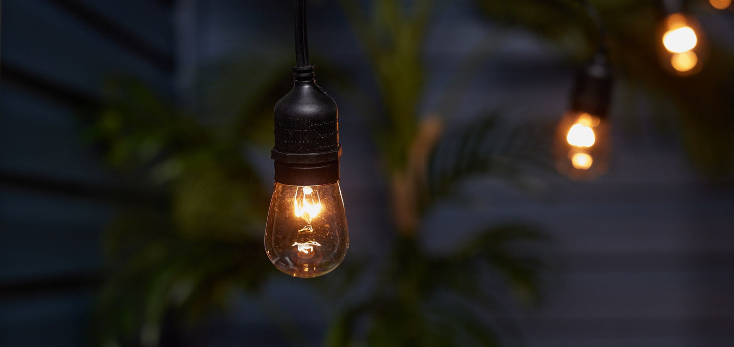 Portfolio 24-ft 12-Light Plug-In Bulbs String Lights