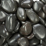 MSI Black Polished 0.5 cu. ft . 0.75 to 1.25 in. Pebbles. 40 lb. Bag (55 Bags / Pallet)