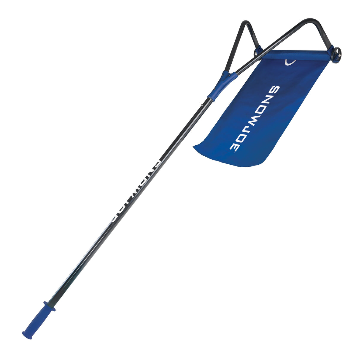 Snow Joe RJ208M Snow Shovel Roof Rake with 22-ft Max Reach, 15 in x 20 ft Polyester Slide