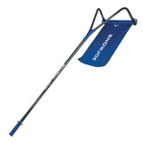 Snow Joe RJ208M Snow Shovel Roof Rake with 22-ft Max Reach, 15 in x 20 ft Polyester Slide