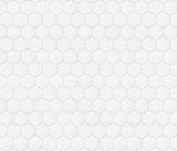 Satori Hudson Brilliant White Matte 11-in x 12-in Porcelain Hexagon Wall Tile