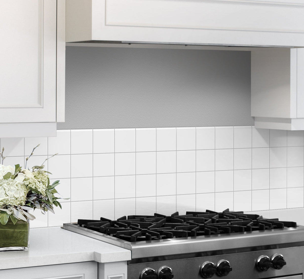 Satori Hudson Brilliant White 4-in x 4-in Glossy Ceramic Subway Wall Tile (11.52-sq. ft/ Carton)