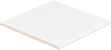 Satori Hudson Brilliant White Glossy Bullnose 4-in x 4-in Glossy Ceramic Wall Tile (10.12-sq ft/Carton)