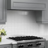 Satori Hudson Brilliant White 4-in x 4-in Glossy Ceramic Subway Wall Tile (10.12-sq. ft/ Carton)
