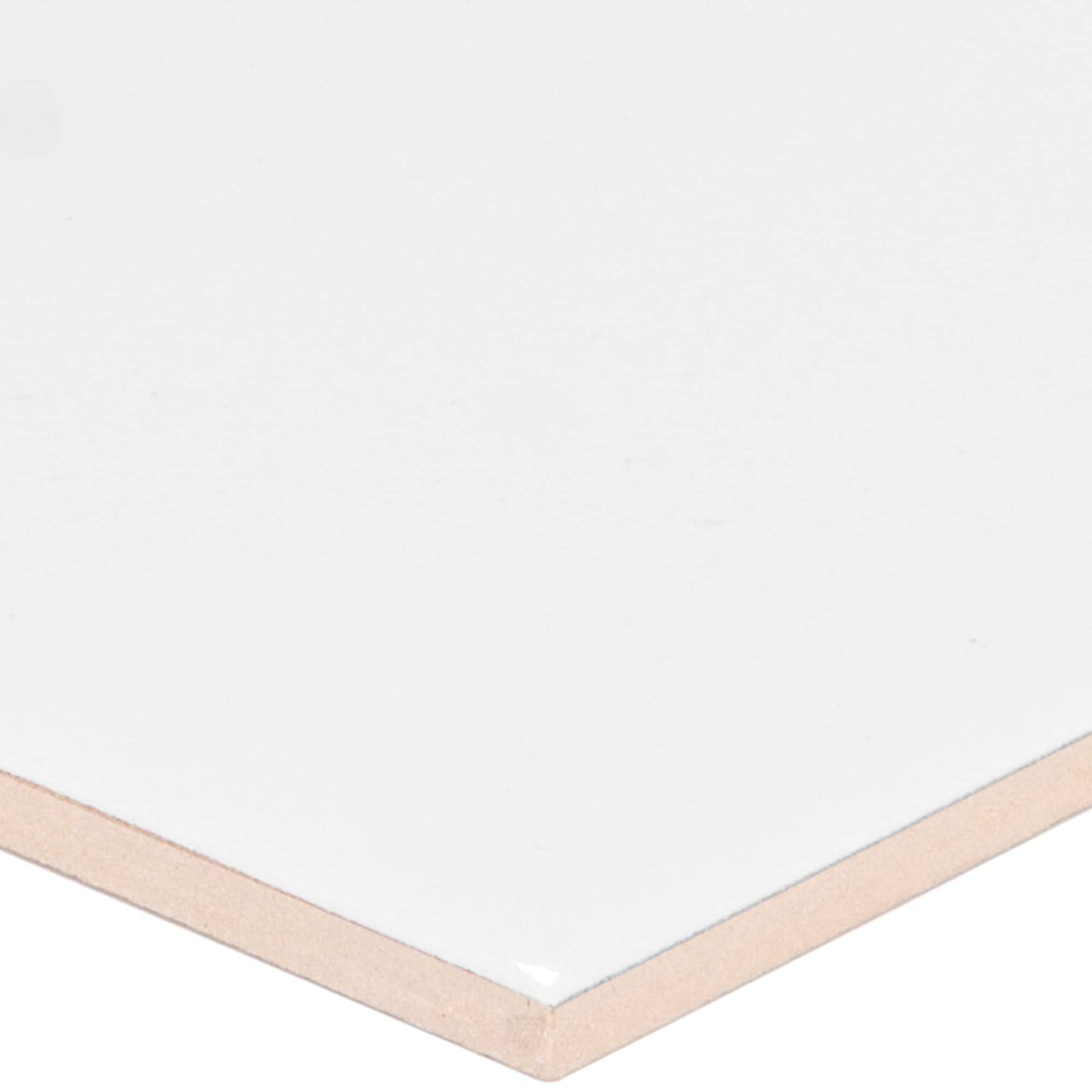 Satori Hudson Brilliant White 4-in x 4-in Glossy Ceramic Subway Wall Tile (10.12-sq. ft/ Carton)