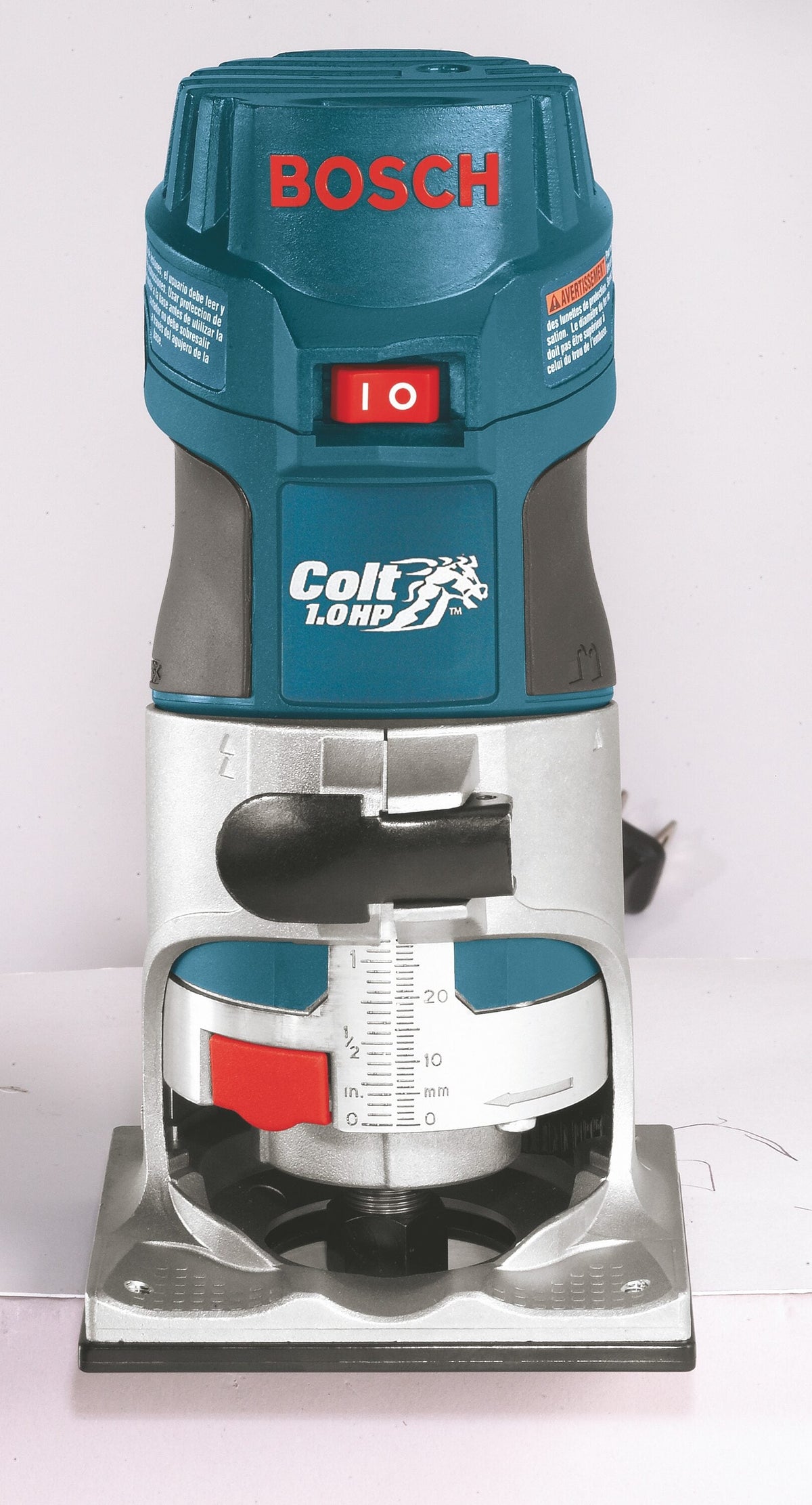 Bosch Colt 1/4-in 1-HP Variable Speed Fixed Corded Palm Router, PR20EVS