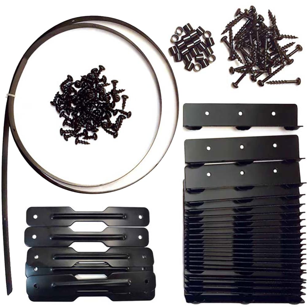 Pylex Black Metal Deck Sunblind System
