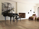 Villa Barcelona White oak Lucena hardwood flooring — installed room view
