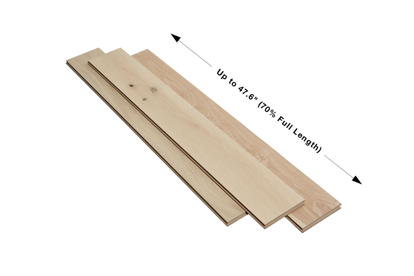 Villa Barcelona White oak Denia hardwood flooring — alternate angle