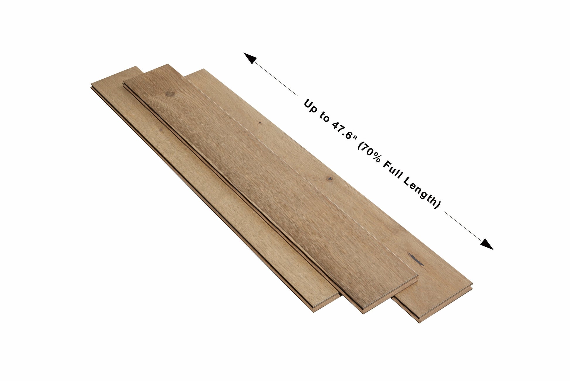 Villa Barcelona White oak Lucena hardwood flooring — alternate angle