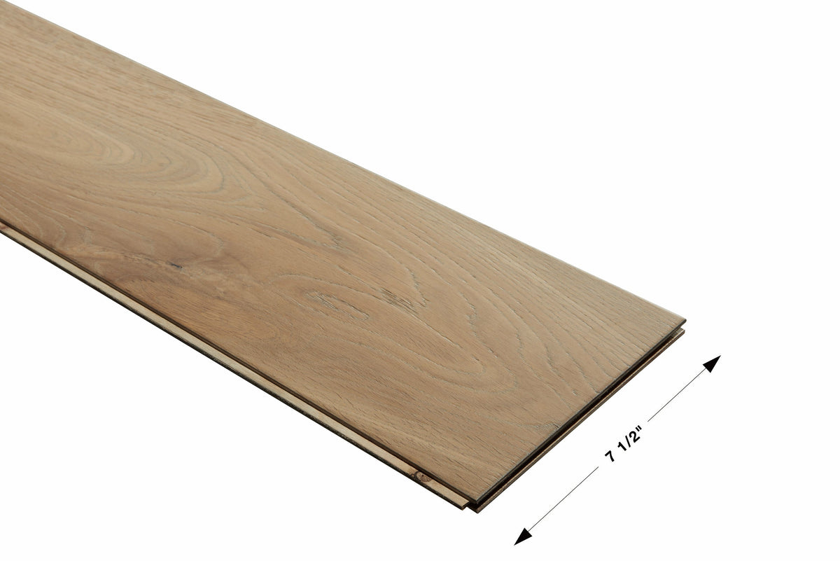 Villa Barcelona White oak Lucena hardwood flooring — color and finish detail