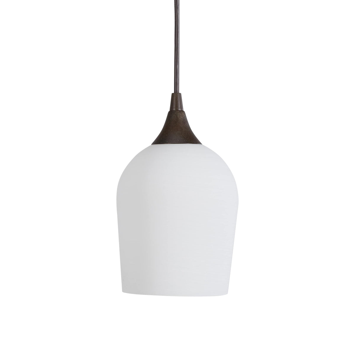 Portfolio Bronze Transitional Mini Pendant Light Fixture – Mix and Match, 1-Light, Adjustable Cord (63 in Max)