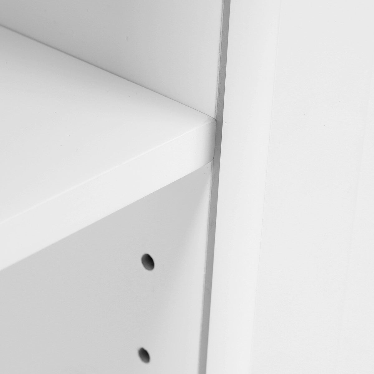 LuxenHome 21.17-in x 19.69-in x 7.8-in White Bathroom Wall Cabinet