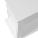 LuxenHome 21.17-in x 19.69-in x 7.8-in White Bathroom Wall Cabinet