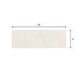 American Olean Urban Canvas 28-Pack Designer White 4-in x 12-in Matte Ceramic Subway Wall Tile