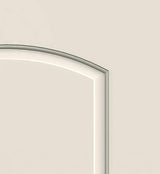 JELD-WEN Continental 30-in x 80-in Primed 2-Panel Round Top Molded Composite Bifold Door, Hardware Included