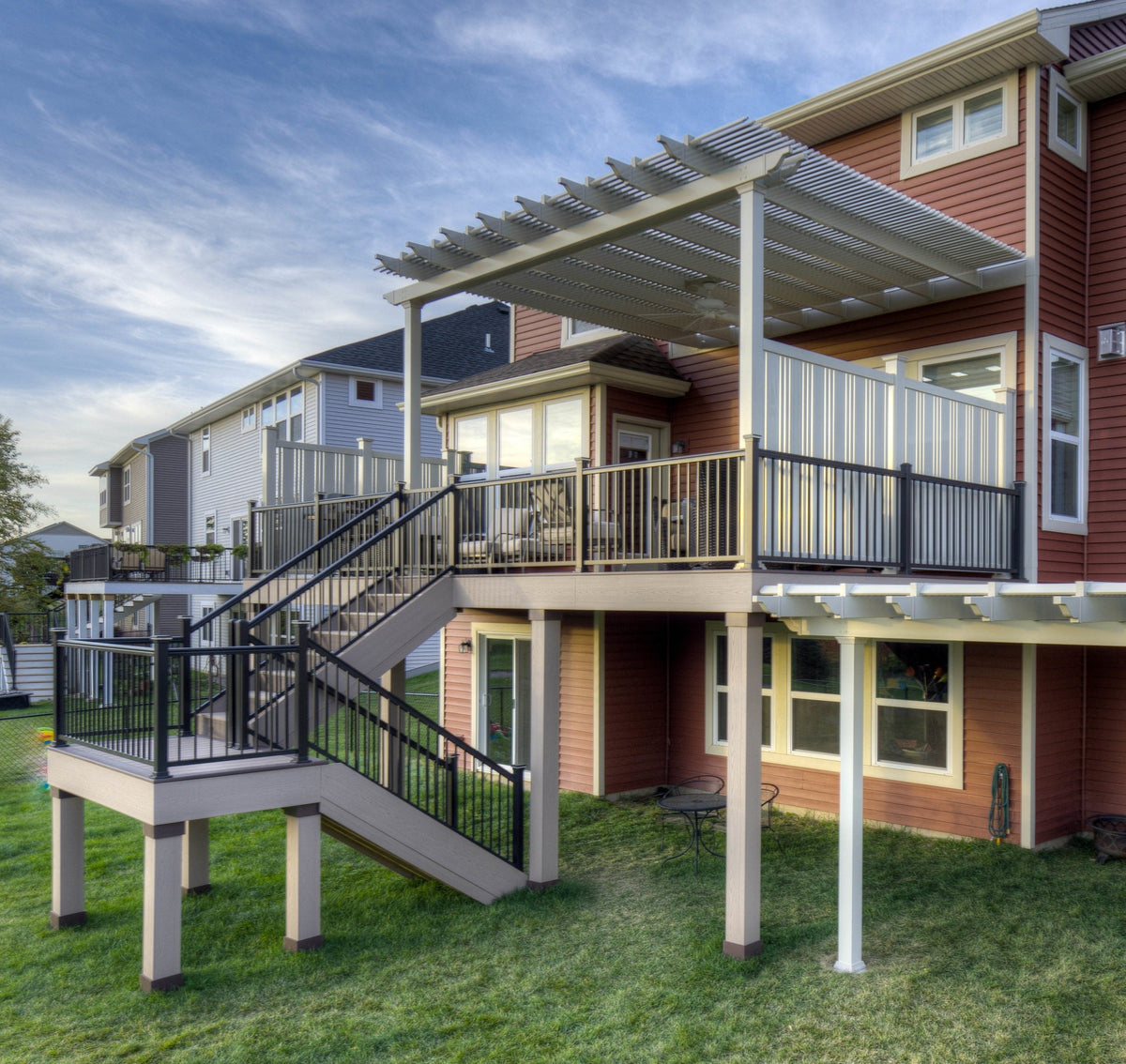 Harmony Railing 6-ft x 34-in Bronze Aluminum Deck Rail Kit