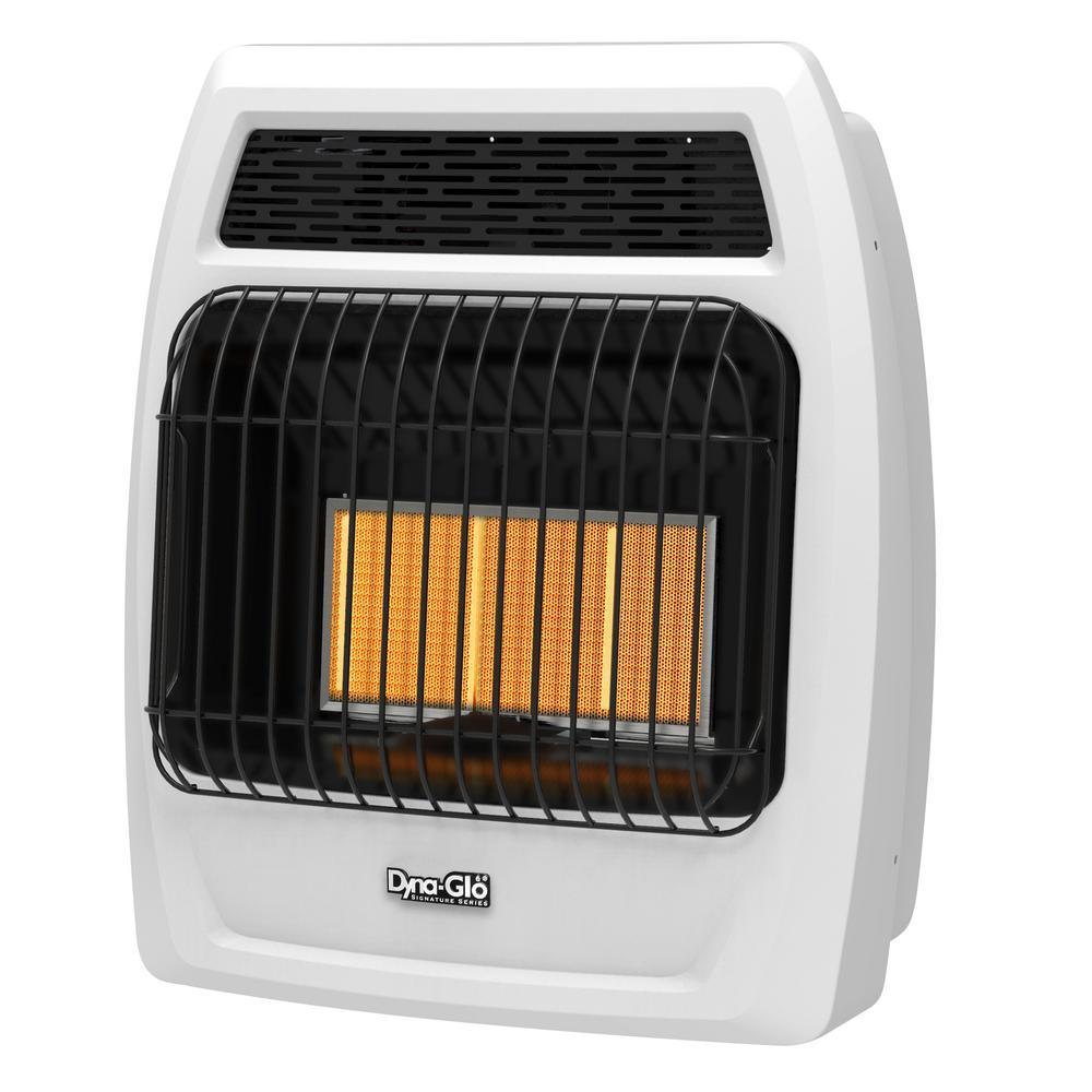 18,000 BTU Vent Free Infrared Liquid Propane Thermostatic Wall Heater - Super Arbor