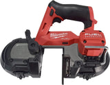 Milwaukee M12 FUEL 12V Cordless Compact Band Saw XC Kit, 2-1/2 in. Cut Capacity, Brushless, with 4.0Ah Battery, Charger and Bag (Model 2529-21XC)