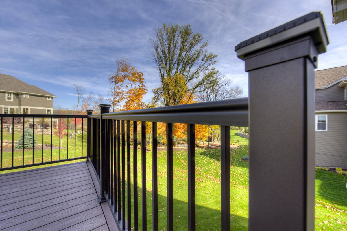 Harmony Railing 6-ft x 34-in Bronze Aluminum Deck Rail Kit