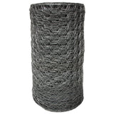 Acorn International 2-ft 20-Gauge Silver Galvanized Steel Chicken Wire Rolled Fencing with Mesh Size 1-in