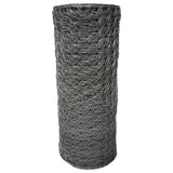 Acorn International Galvanized Steel Chicken Wire Fencing - 150ft x 3ft