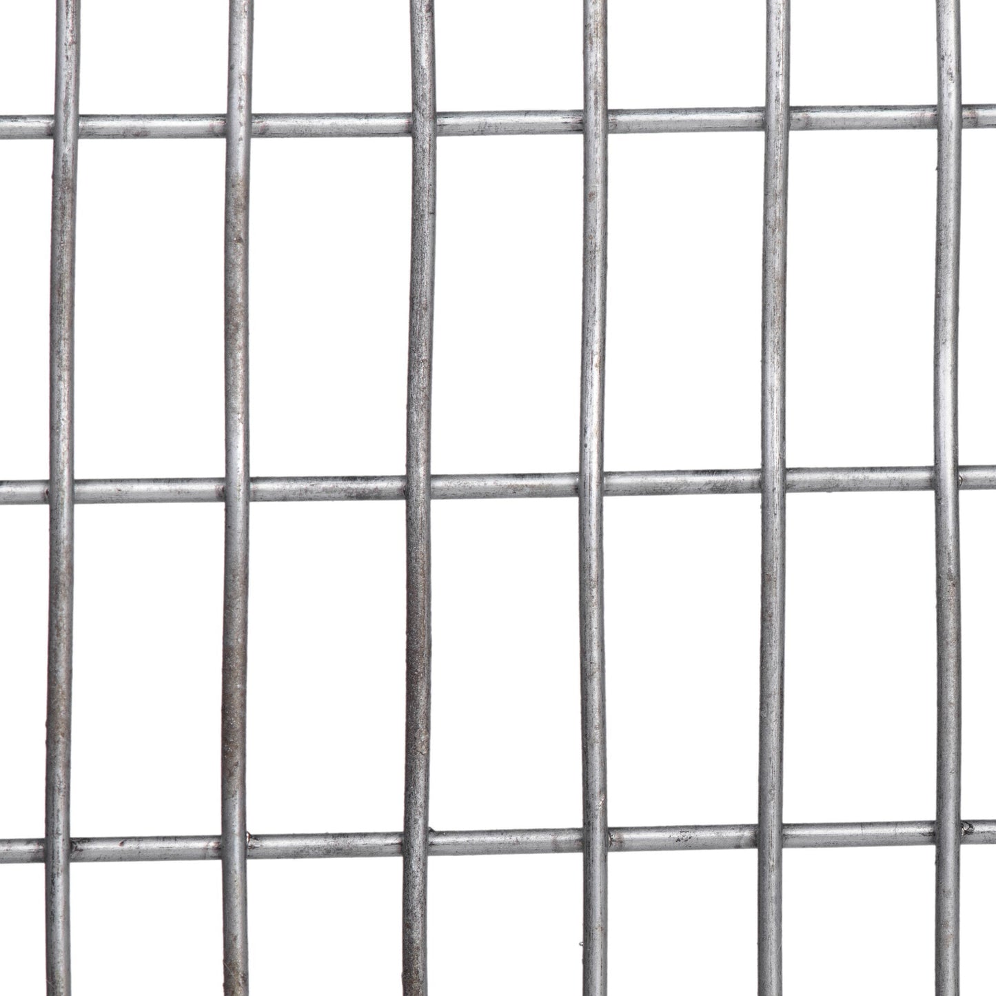 Acorn International Silver Galvanized Welded Wire Garden Fence 25ft